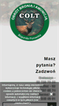 Mobile Screenshot of coltkrotoszyn.pl